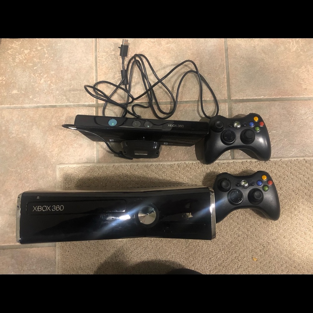 XBOX 360 with  Kinect